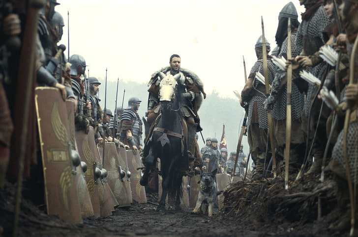 Film, Gladiator, Russell Crowe, Wallpaper HD