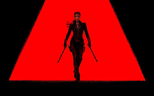 Scarlett Johansson, Black Widow, filmer, HD tapet HD wallpaper