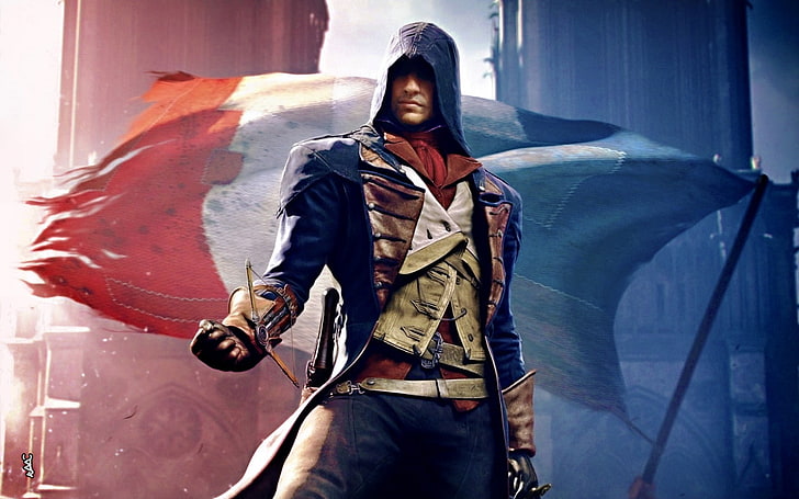 Arno Dorian, Assassins Creed: Unity, video games, HD wallpaper