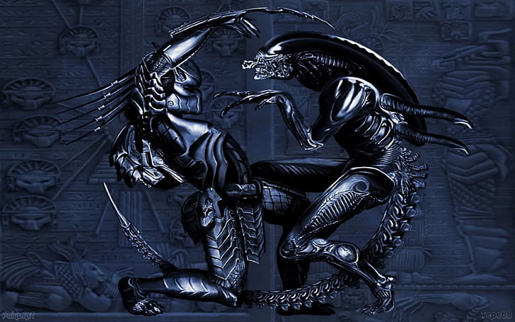 Alien versus Predator digital wallpaper, Alien vs. Predator, video games, HD wallpaper