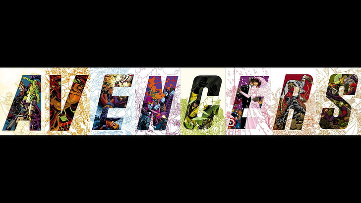Wallpaper Avengers, komik, The Avengers, Wallpaper HD