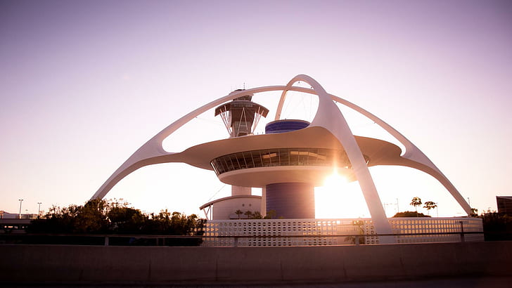 Lax Int. Airport, los angelos, international, airport, nature and landscapes, HD wallpaper