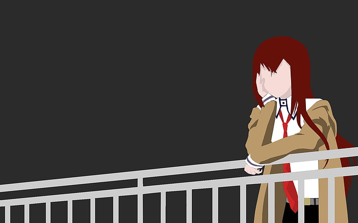 Steins; Gate, Makise Kurisu, Vektor, Anime Girls, HD-Hintergrundbild