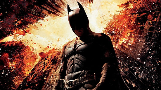 фильмы, восстание темного рыцаря, бэтмен, HD обои HD wallpaper