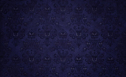 Halloween Background, purple damask wallpaper, Holidays, Halloween, Background, HD wallpaper HD wallpaper