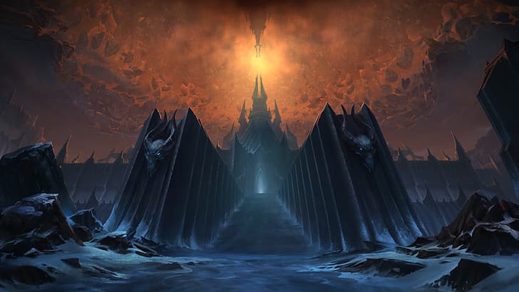 World of Warcraft: Shadowlands, Blizzard Entertainment, изкуство за видеоигри, HD тапет