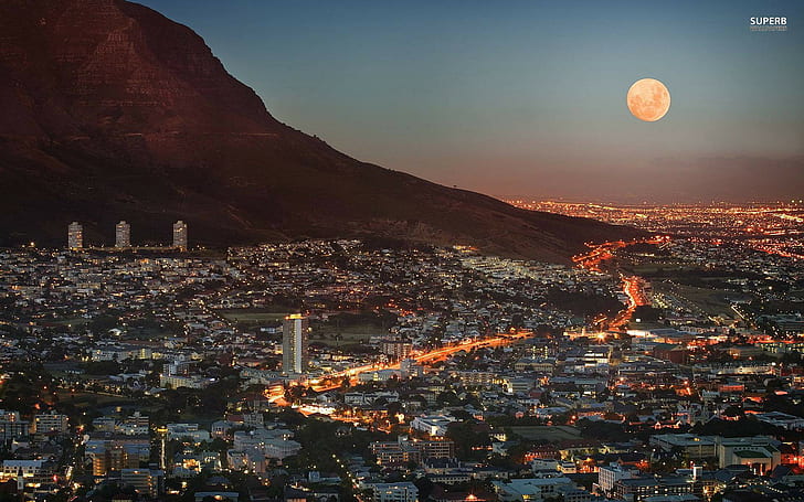 world, 1920x1200, Cape Town, South Africa, africa, South, hd, HD wallpaper