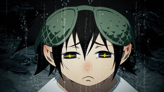 Anime-Jungs, Gott der Highschool, Jin Mori, HD-Hintergrundbild HD wallpaper