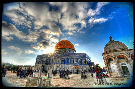 religione musulmano gerusalemme palestina arabo palestina bandiera religiosa autorità palestinese architettura religiosa arte HD, religione, musulmana, Sfondo HD HD wallpaper