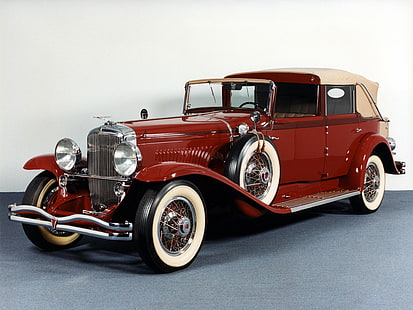 1930, 254 2275, dönüştürülebilir, duesenberg, lüks, lwb, retro, sedan, dönüştürülebilir, HD masaüstü duvar kağıdı HD wallpaper