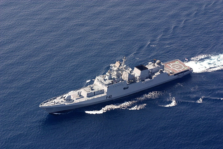 軍艦、タルワール級フリゲート艦、インド海軍、 HDデスクトップの壁紙