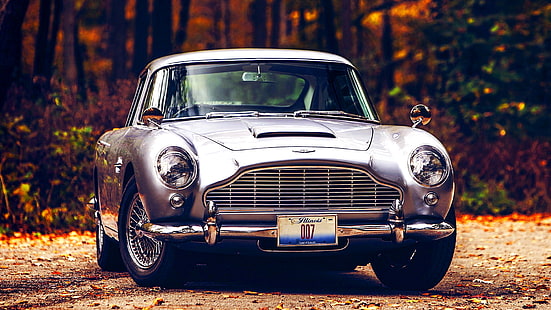 سيارة ، أستون مارتن ، مركبة ، سيارة كلاسيكية ، أستون مارتن دي بي 5 ، سيارة قديمة ، عجلة، خلفية HD HD wallpaper