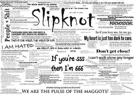 Група (музика), Slipknot, Heavy Metal, Industrial Metal, Nu Metal, Statement, HD тапет HD wallpaper
