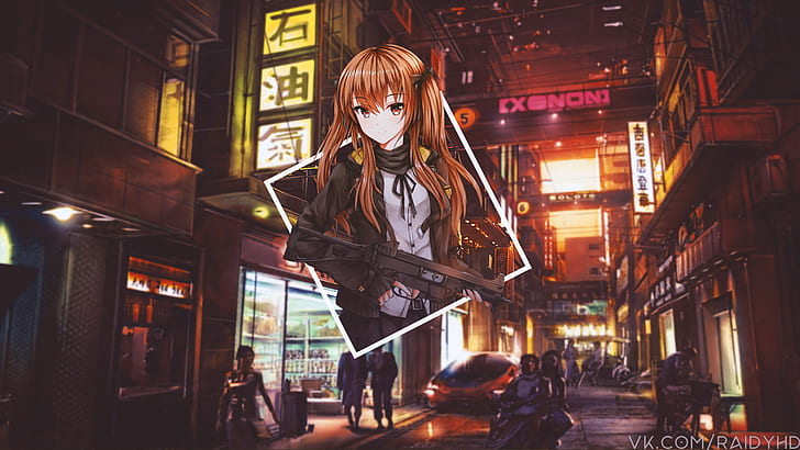 Anime, Anime Girls, Bild-in-Bild, Girls Frontline, HD-Hintergrundbild