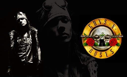 Guns N Roses-logotyp, band (musik), Guns N 'Roses, HD tapet HD wallpaper