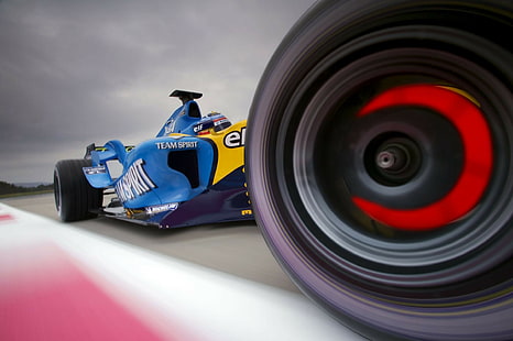 Formel 1, Renault F1 Team, broms, racerbilar, sport, racing, sport, HD tapet HD wallpaper