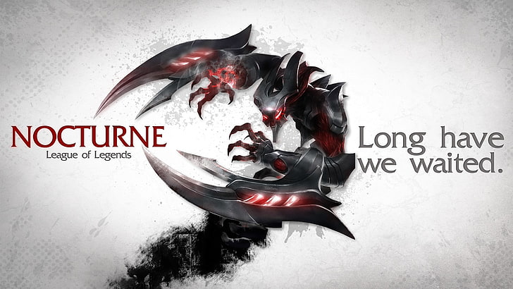 LOL Nocturne Hintergrund, League of Legends, Nocturne, HD-Hintergrundbild