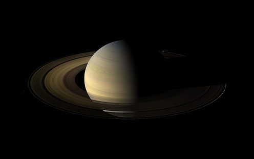 Сатурн, космос, планета, Солнечная система, HD обои HD wallpaper