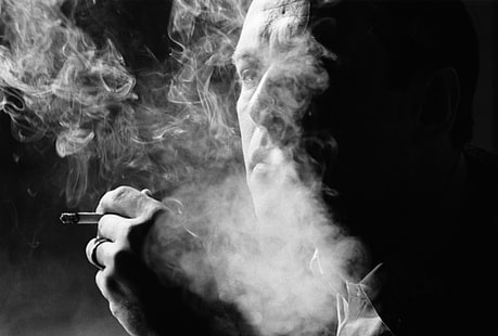 hombre fumando, Fondo de pantalla HD HD wallpaper