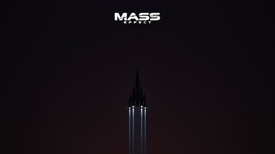 Mass Effect, normandy Sr 1, Normandy SR 2, videojuegos, Fondo de pantalla HD HD wallpaper
