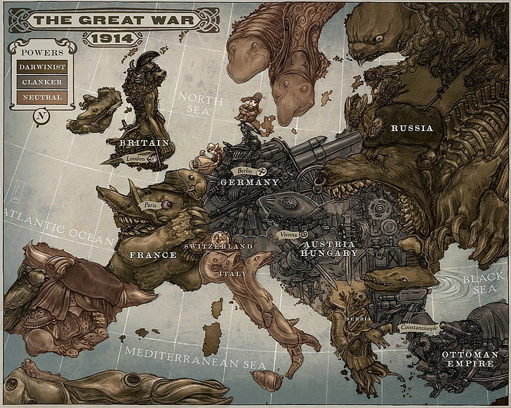 خلفية الحرب العظمى ، الخريطة، خلفية HD
