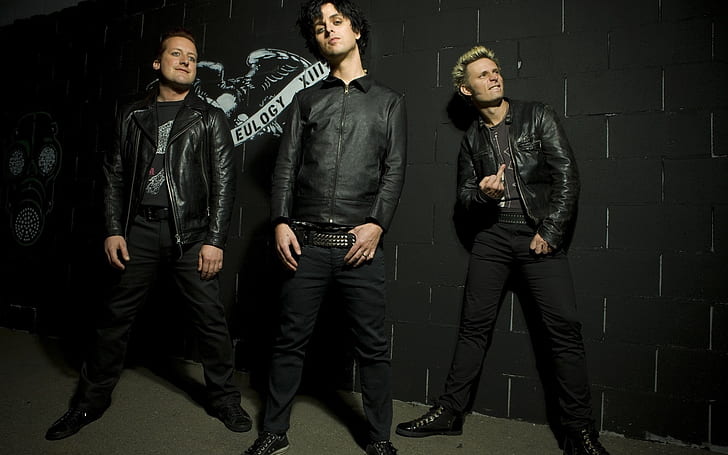 Green Day, панк, рок-группа, американская, певица, музыка, HD обои