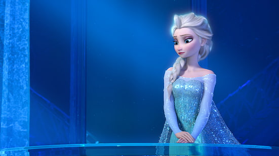 Fryst (film), filmer, prinsessa Elsa, HD tapet HD wallpaper