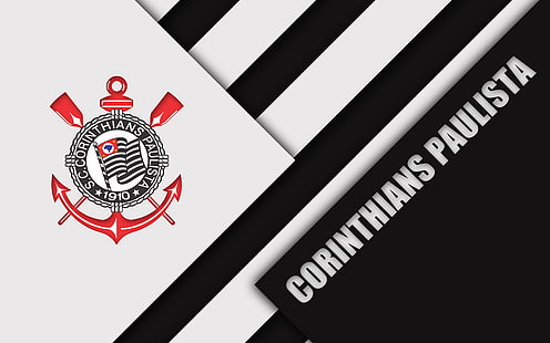 Piłka nożna, Sport Club Corinthians Paulista, Godło, Logo, Tapety HD HD wallpaper