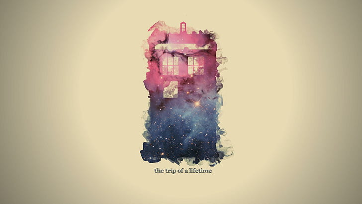 TARDIS - Doctor Who, the trip of a lifetime, digital art, 1920x1080,  tardis, HD wallpaper | Wallpaperbetter