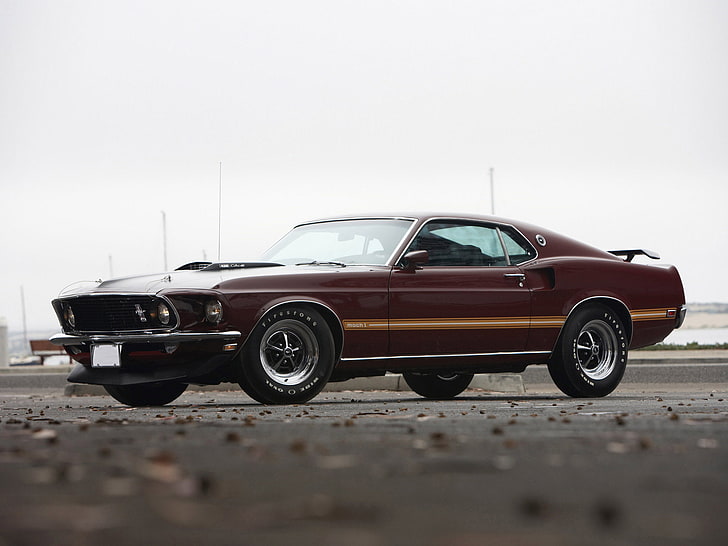1969, klasyczny, ford, mach 1, muscle, mustang, Tapety HD