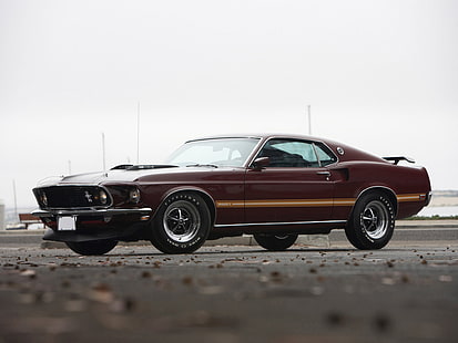 1969, Klassiker, Ford, Mach 1, Muskel, Mustang, HD-Hintergrundbild HD wallpaper