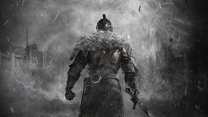 Warrior holding sword wallpaper, video game screenshot, fantasy art, warrior,  HD wallpaper | Wallpaperbetter