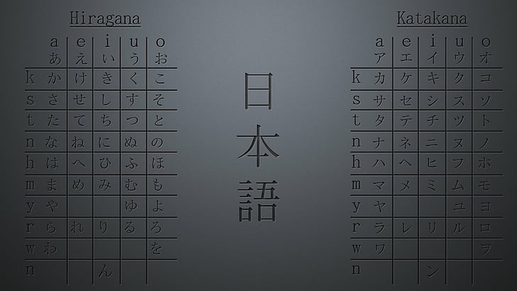 Misc, Language, Hiragana, Katakana, HD wallpaper