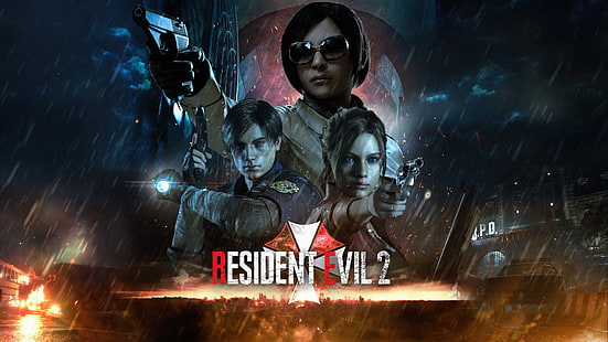 Resident Evil, Resident Evil 2 (2019), Ada Wong, Claire Redfield, Leon S. Kennedy, Fondo de pantalla HD HD wallpaper