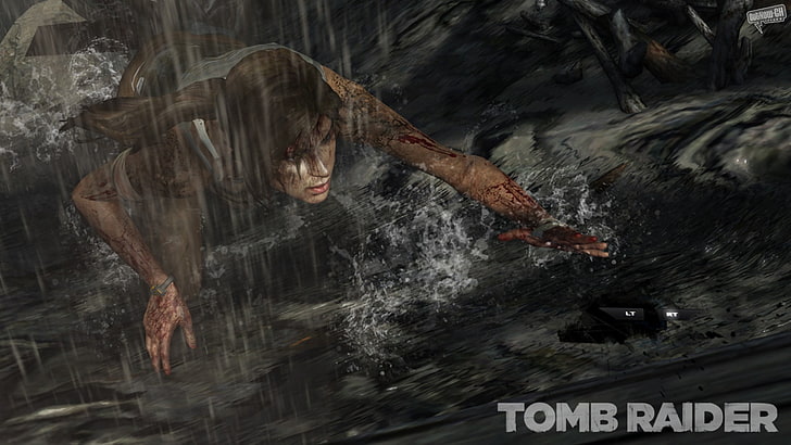 Lara Croft Tomb Raider game cover, Lara Croft, Tomb Raider, HD wallpaper