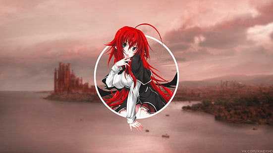 Bild-in-Bild, Anime Girls, Anime, High School DxD, Gremory Rias, HD-Hintergrundbild HD wallpaper