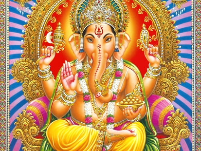 Ganesh, gambar Ganesh, gambar Ganesha, Wallpaper HD HD wallpaper