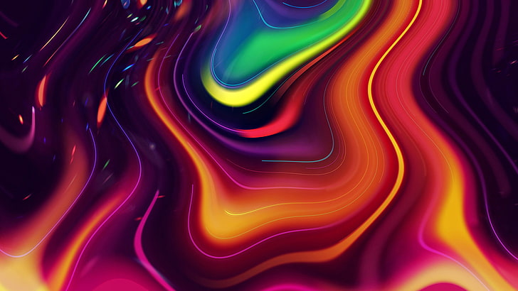 abstract, fractal, design, digital, plasma, wallpaper, art, light, graphic, backdrop, texture, shape, pattern, generated, motion, curve, space, color, fantasy, futuristic, energy, lines, effect, modern, wave, chaos, swirl, abstraction, artistic, blend, computer, 3d, style, element, graphics, helix, backgrounds, shapes, render, flow, HD wallpaper