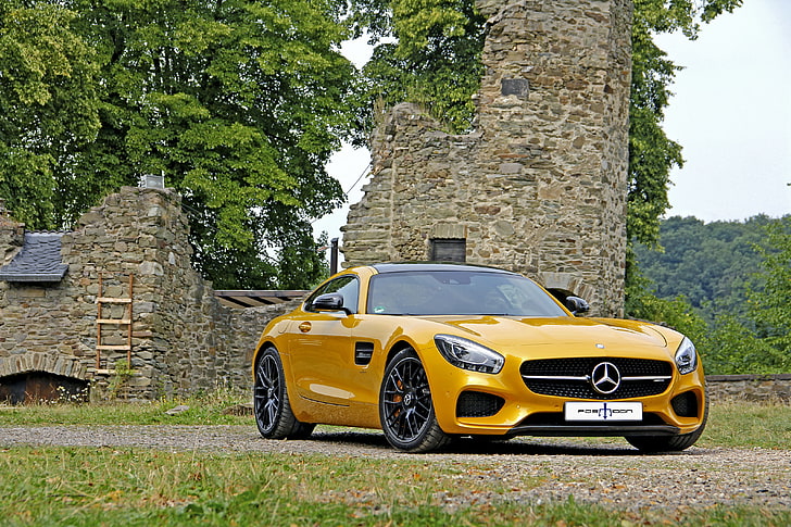 Mercedes-Benz, Mercedes, AMG, 2015, GT S, Posaidon, C190, HD-Hintergrundbild