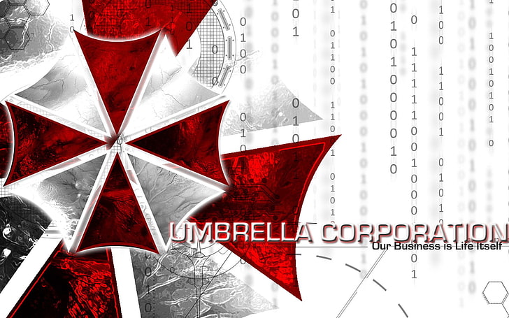 Umbrella Corporation illustration, Resident Evil, HD wallpaper