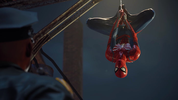 4K, PlayStation 4, Spider-Man, 2018, HD wallpaper