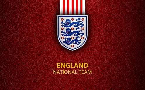 Futebol, Seleção Nacional de Futebol da Inglaterra, Emblema, Inglaterra, Logotipo, HD papel de parede HD wallpaper