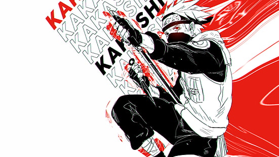  Hatake Kakashi, Naruto (anime), Hokage, HD wallpaper HD wallpaper