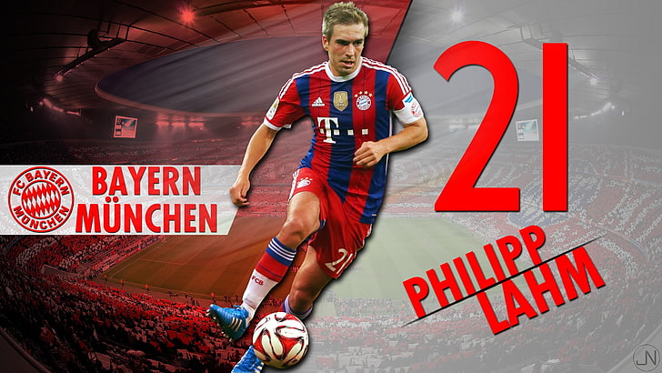 FC Bayern, Bayern München, Bayern Munchen, Philipp Lahm, HD tapet