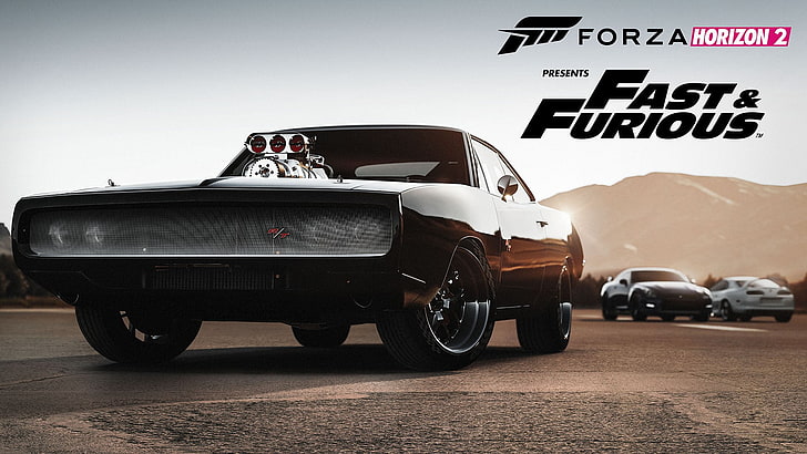 Forza Horizon 2 Presents Fast & Furious digital wallpaper, Fast and Furious, Forza Horizon 2, Forza, Forza Motorsport, video games, HD wallpaper