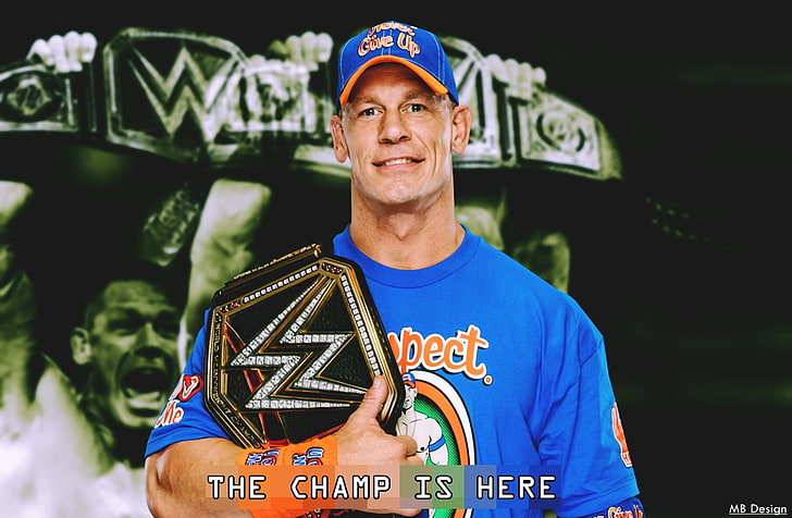 John Cena, WWE, wwe campeón, actor, lucha libre, Fondo de pantalla HD