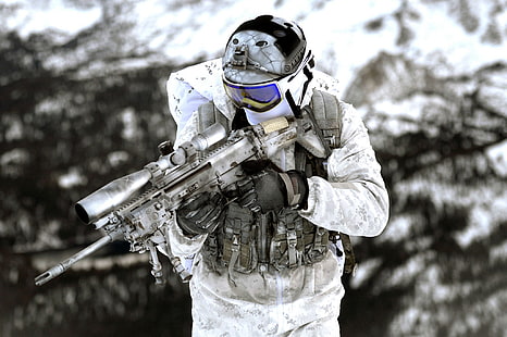 armas, exército, soldados, SEALs da Marinha dos Estados Unidos, HD papel de parede HD wallpaper
