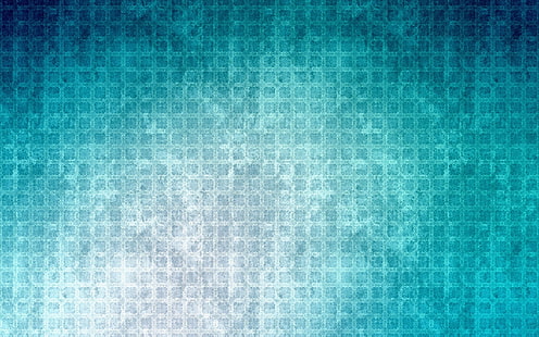 青と白のエリアラグ、パターン、テクスチャ、青、シアン、シンプル、シアンの背景、 HDデスクトップの壁紙 HD wallpaper