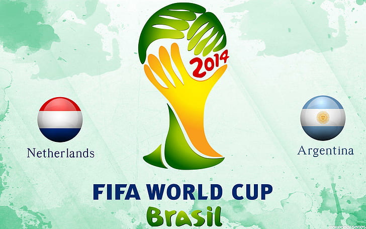 Netherlands Vs Argentina 2014 FIFA World Cup Semi-Finals, fifa world cup brasil poster, 1920x1200, netherlands vs argentina, fifa world cup, fifa, 2014 fifa world cup, semi-finals, HD wallpaper