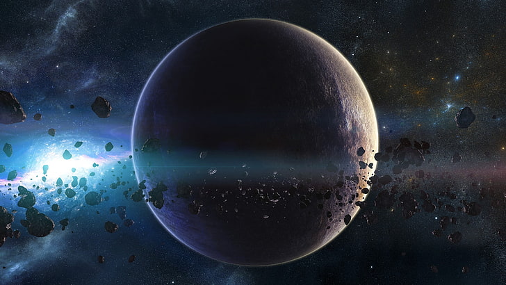 วอลล์เปเปอร์ดาวเคราะห์อวกาศดาวเคราะห์ดาวเคราะห์น้อยดาวเข็มขัดกาแล็กซี่, วอลล์เปเปอร์ HD